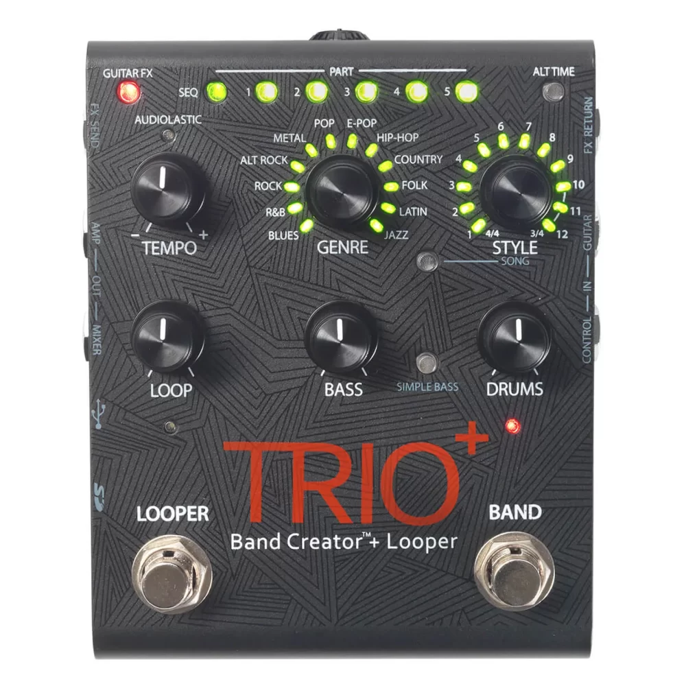 Digitech Trio Plus Band Creator Pedal W/ Looper