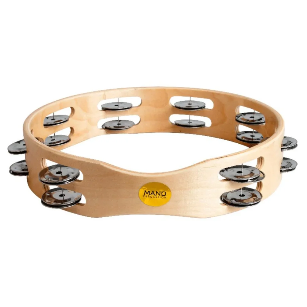 Mano Percussion ED613 10" Headless Tambourine