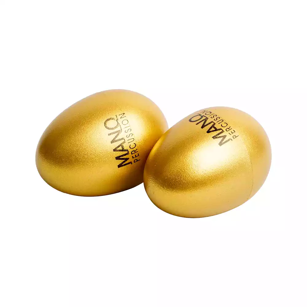 Mano Percussion EDP05G Egg Shaker Pair - Gold