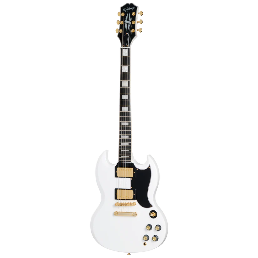 Epiphone SG Custom Electric Guitar with Gig Bag | Alpine White