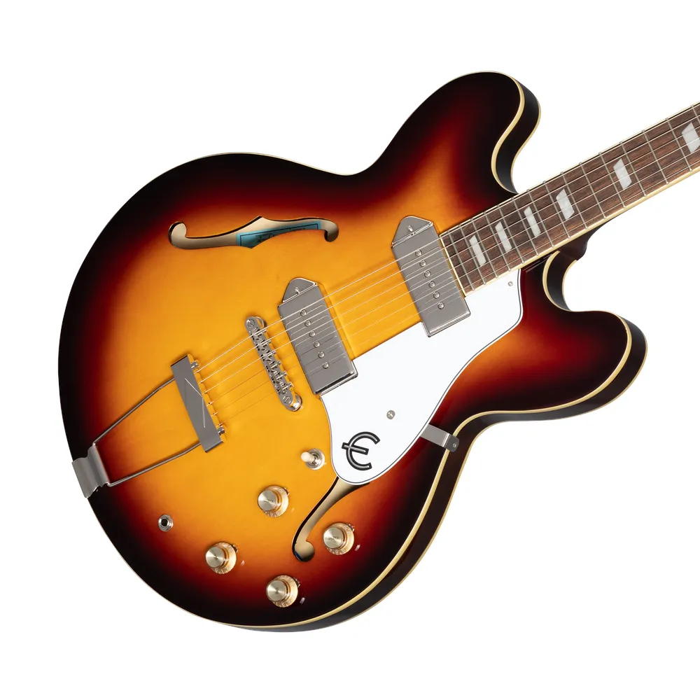 Epiphone Casino Hollowbody Electric Guitar | Vintage Sunburst - Image 4