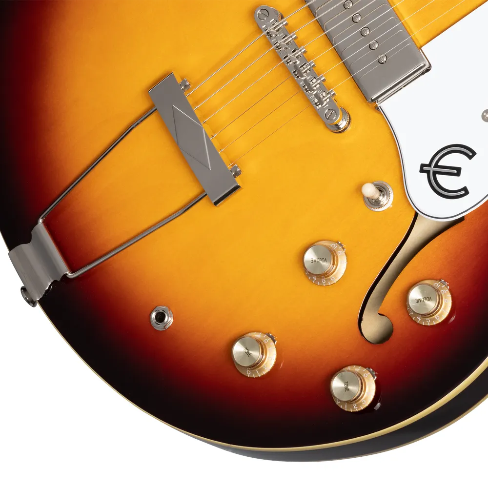 Epiphone Casino Hollowbody Electric Guitar | Vintage Sunburst - Image 7