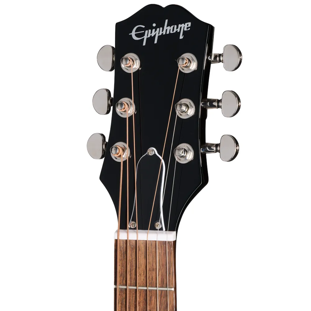 Epiphone J-45 Express 7/8 Size Travel Guitar Ebony - Image 5