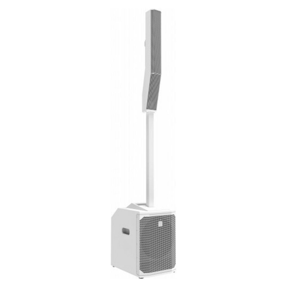 EV Evolve 50M Portable Powered Speaker System with Mixer White
