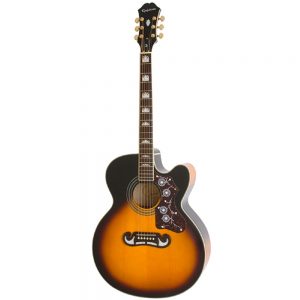 Epiphone J-200 EC Studio Acoustic Vintage Sunburst