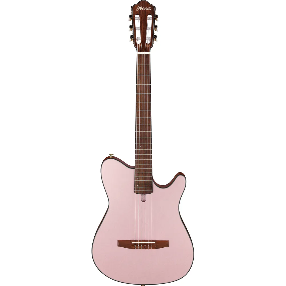 Ibanez FRH10N Rose Gold Metallic Flat Nylon String Guitar