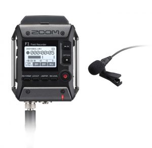 Zoom F1-LP F1 Field Recorder + Lavalier Microphone Pack