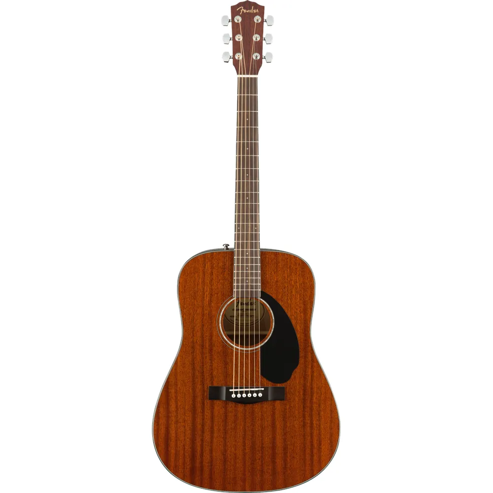 Fender CD-60 Acoustic Dreadnought Guitar V3 All Mahogany