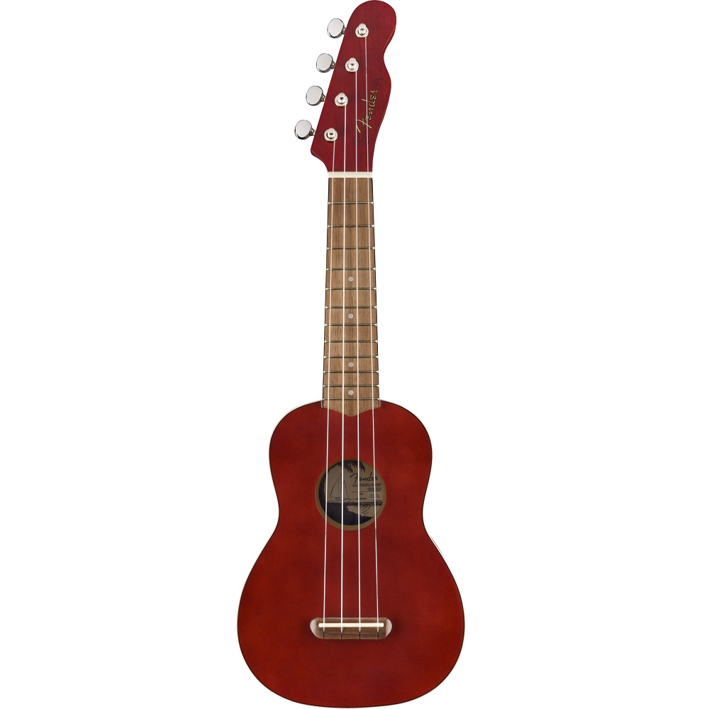Fender Venice Soprano Ukulele Cherry Bashs Music
