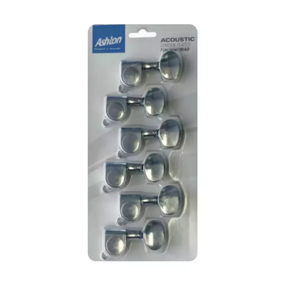 Ashton EMH16 6 In-Line Electric Guitar Tuning Pegs