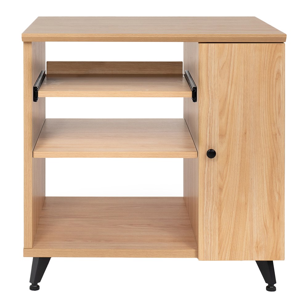 Gator GFWELITESIDECARMPL Elite Series Sidecar Rack Cabinet with Shelf - Maple