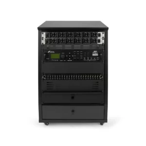 Gator Gfw-Elitestudiork12-Blk Angled Rack 12U Black
