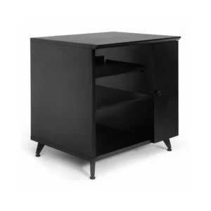 Gator GFWELITESIDECARBLK Elite Series Sidecar Rack Cabinet with Shelf - Black