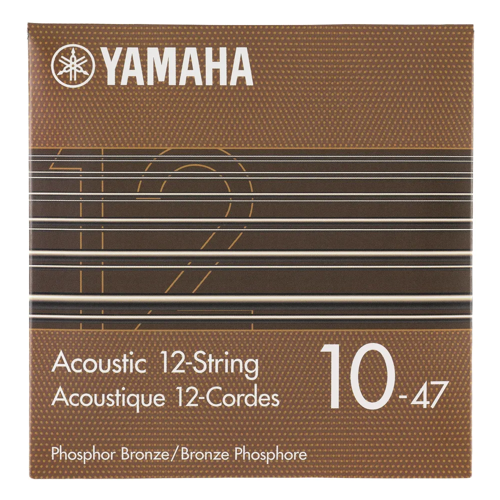 Yamaha GSA10P-12 Phosphor Bronze Acoustic Guitar Strings - 12-String Light
