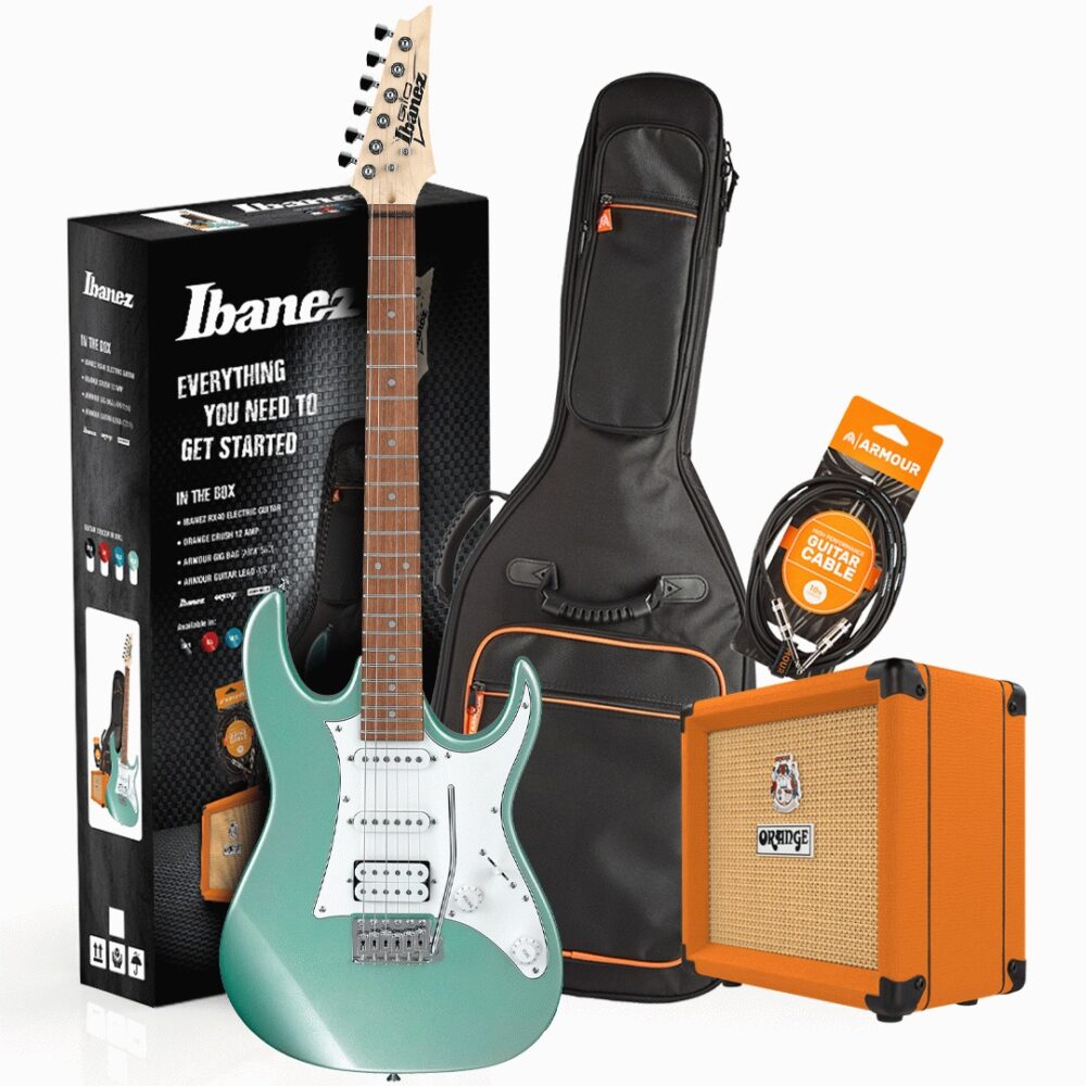 Ibanez RX40 Electric Guitar Pack with Amp Bag and Cable - GREEN