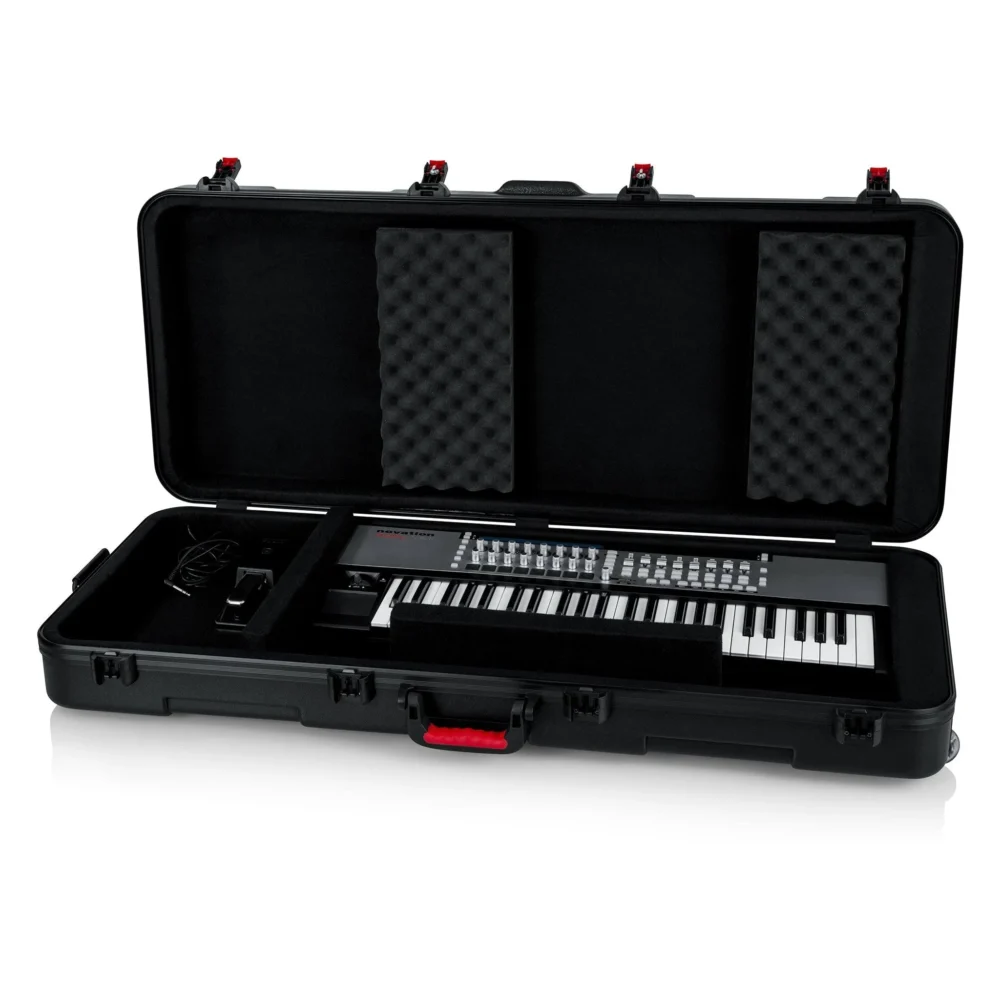 Gator GTSA-KEY61 TSA ATA Molded 61-Note Keyboard Case with Wheels - Image 12
