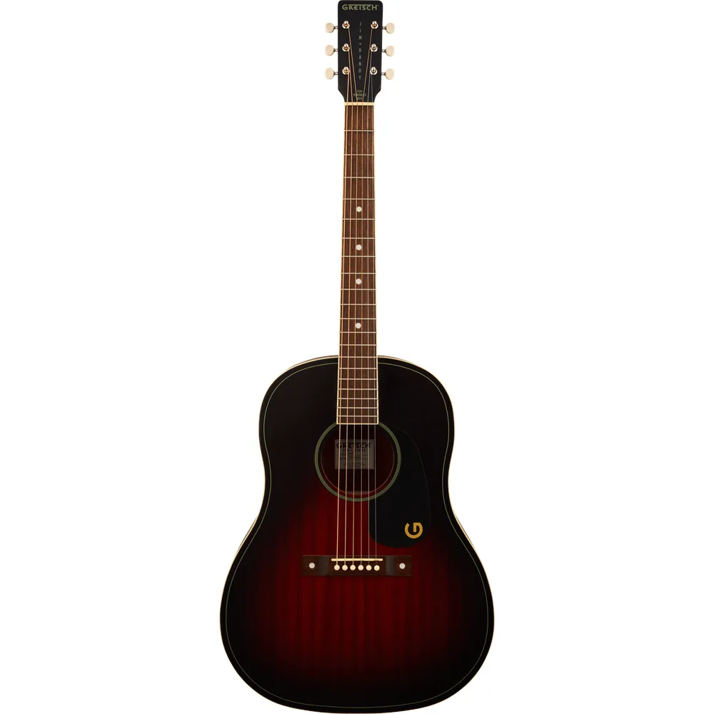 Gretsch Jim Dandy Dreadnought Guitar Deep Cherry Burst