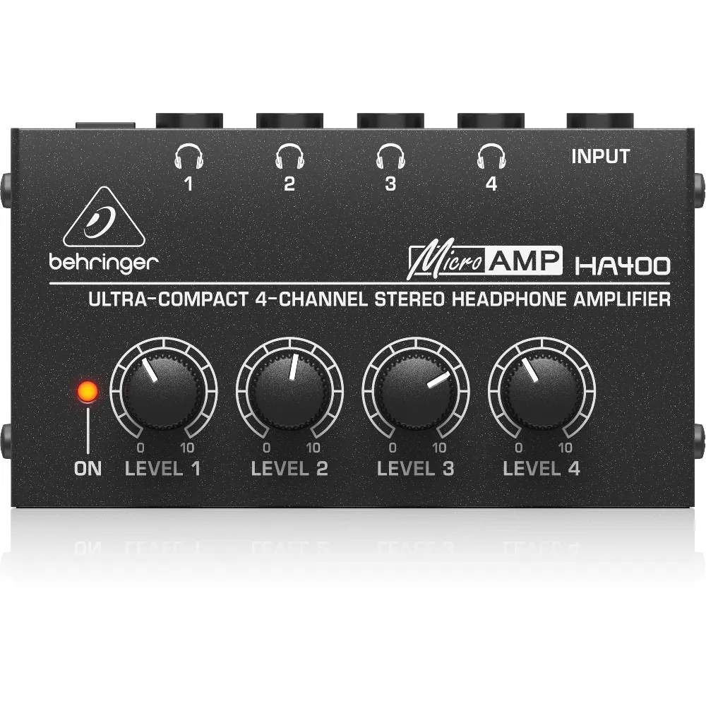 Behringer Microamp HA400 4-Channel Headphone Amplifier