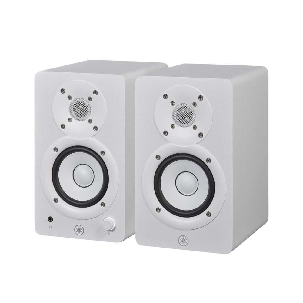 Yamaha HS3 Powered Studio Monitors - White