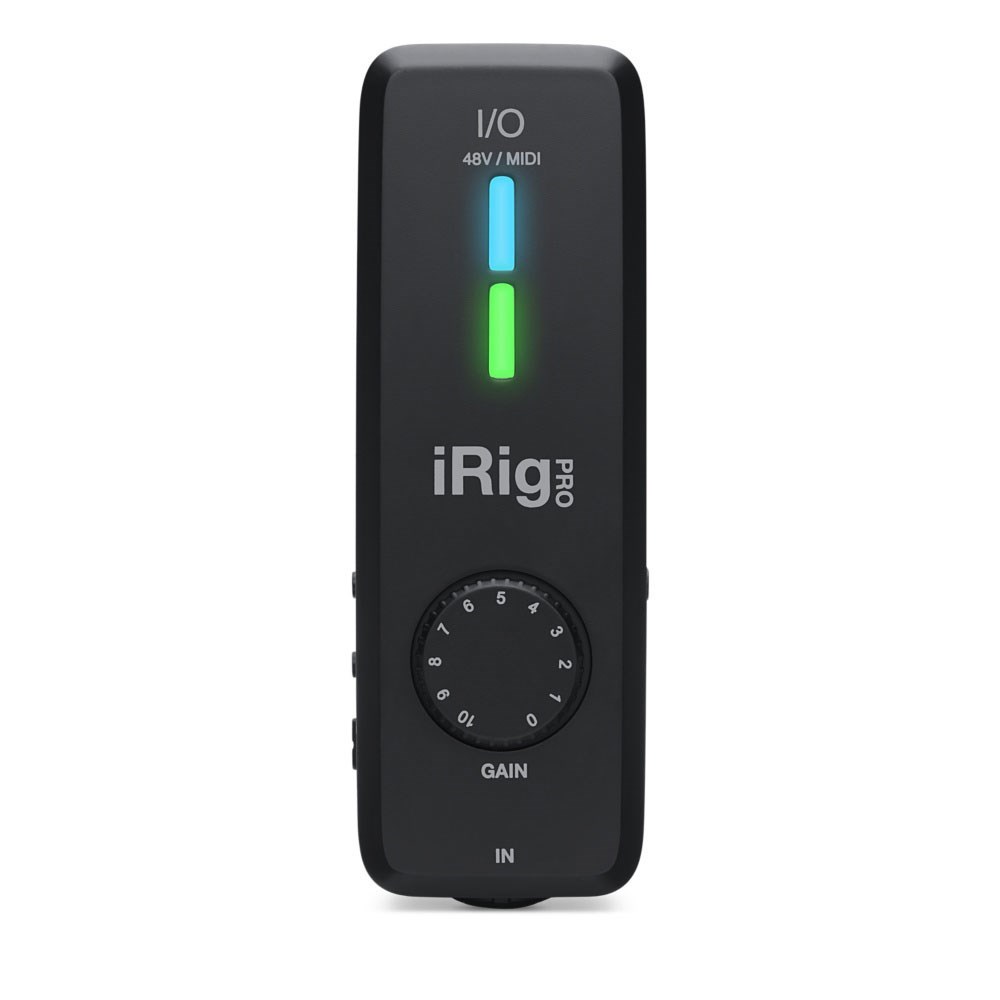 IK Multimedia iRig Pro IO Audio/MIDI Interface for iOS, Android, Mac & PC