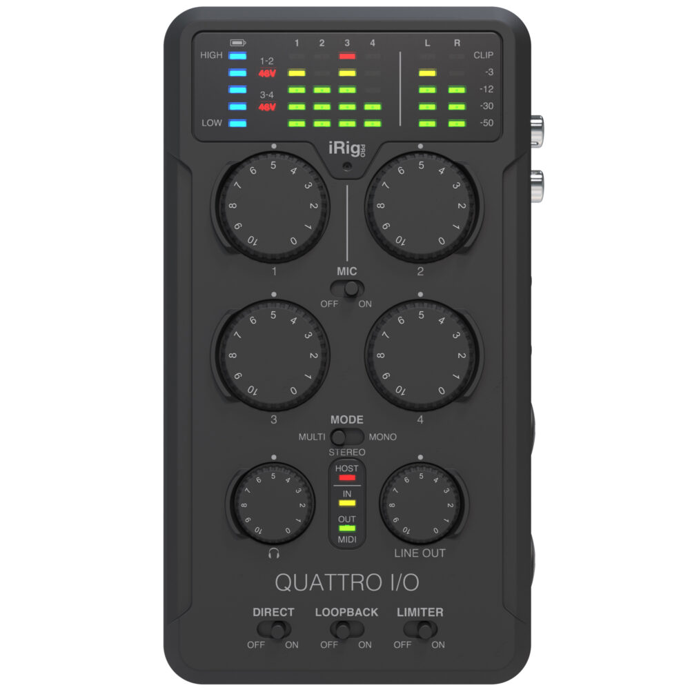 iRig Pro Quattro I/O