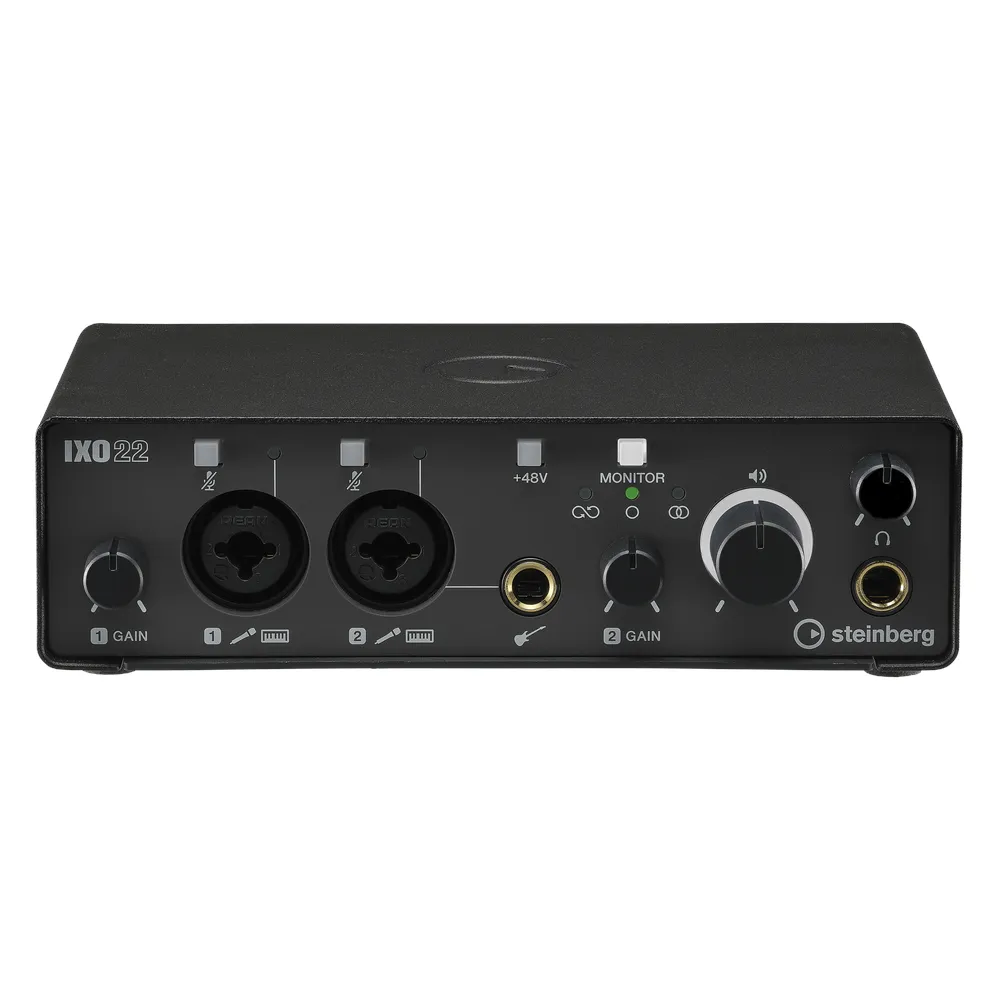 Steinberg IXO22 USB Audio Interface | Black