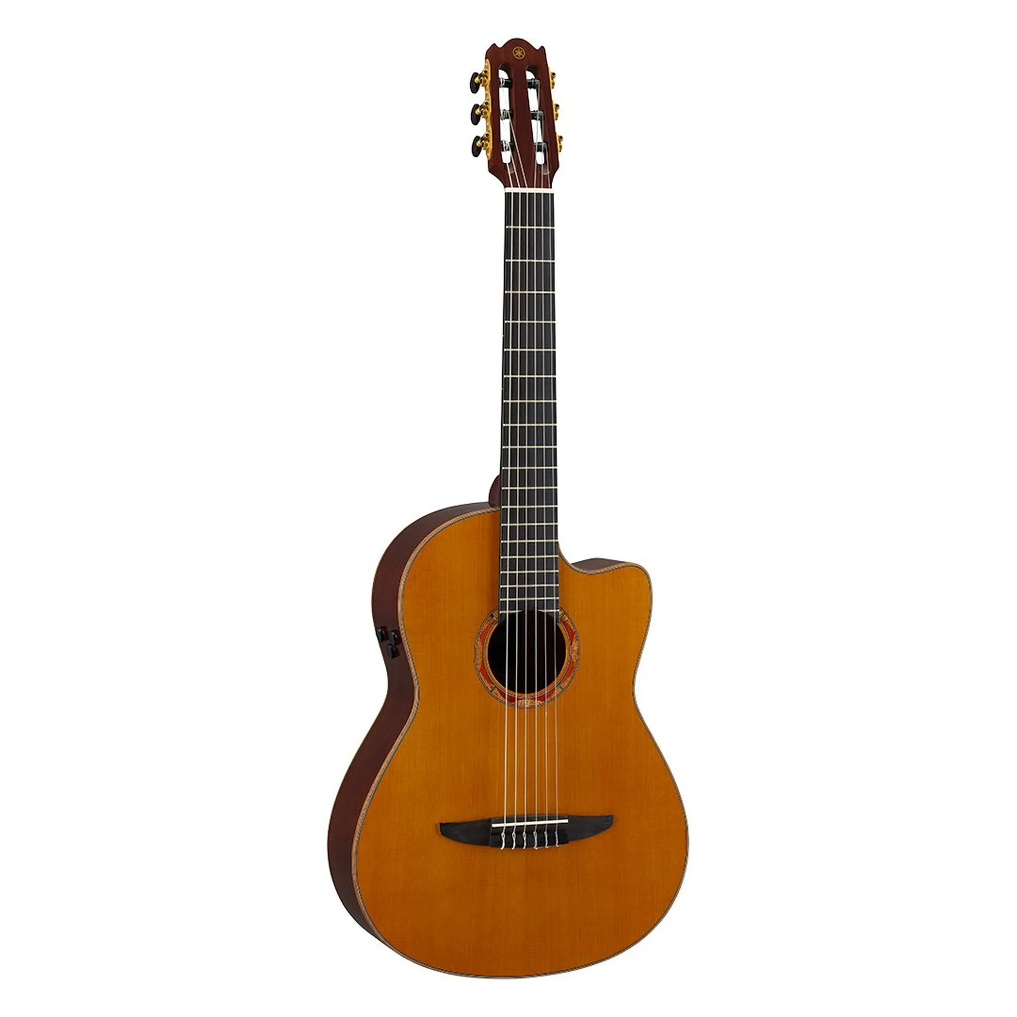 Yamaha NCX3C-NT Natural Acoustic Electric Classical Cedar Guitar w/Deluxe Gigbag - Image 3