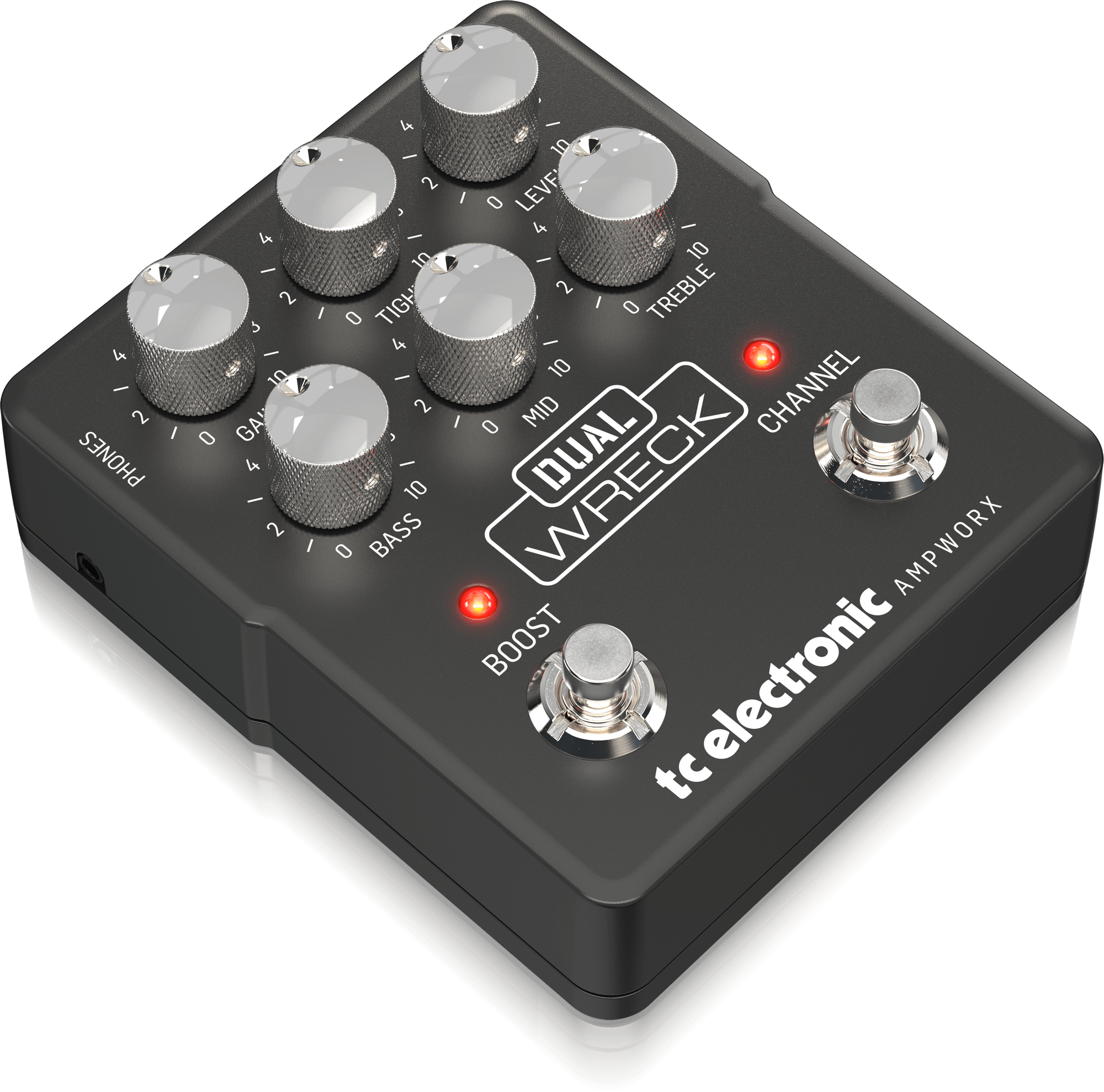 Tc Electronic Dual Wreck Dual Channel Gtr Preamp Pedal Bashs Music