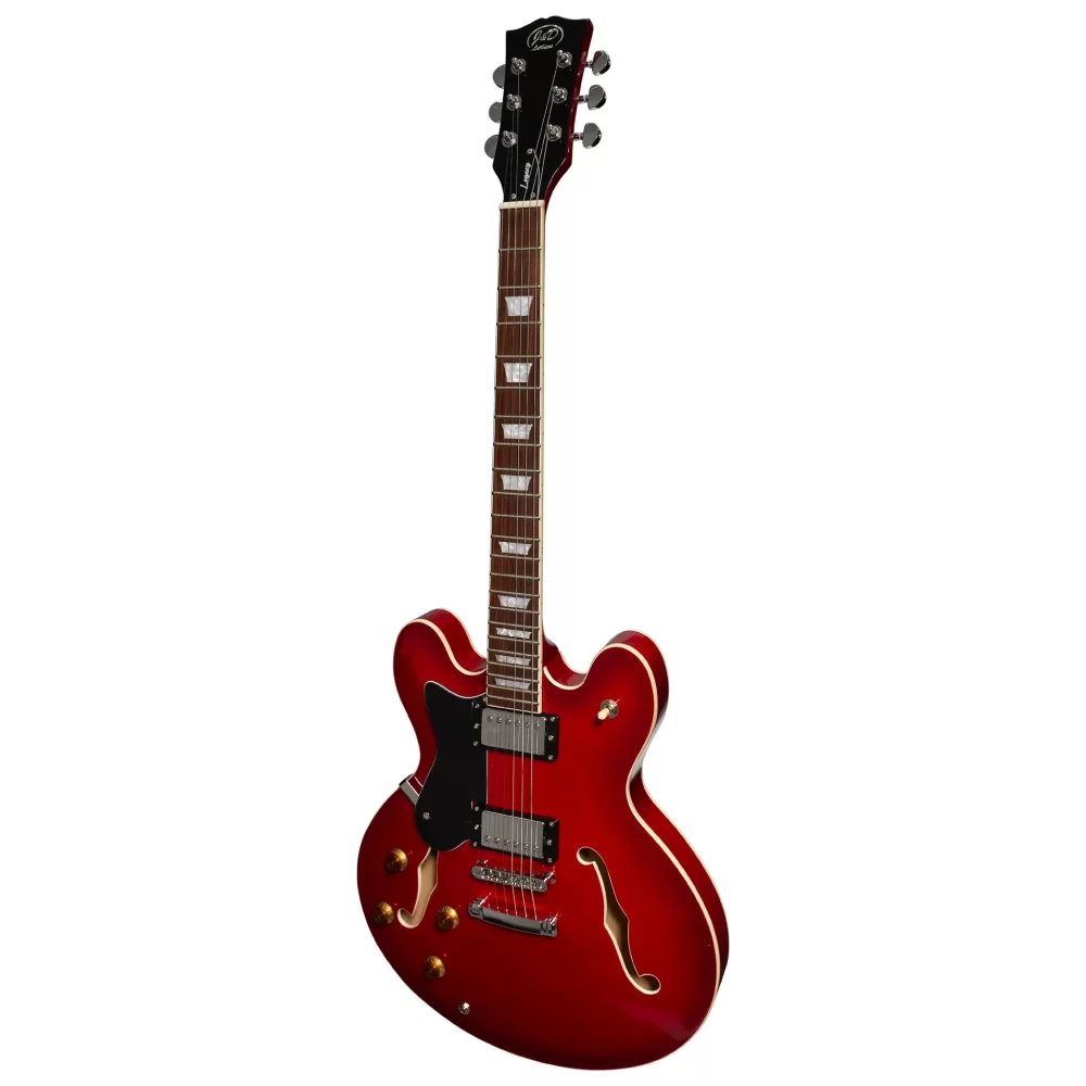 J&D Luthiers JDL-ESL-CH Semi-Hollow Left Handed - Cherry