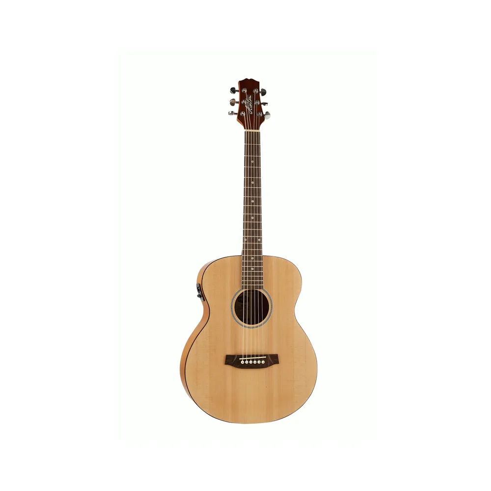 Ashton Jjr20Eq Natural Junior Jumbo Acoustic Guitar With Eq