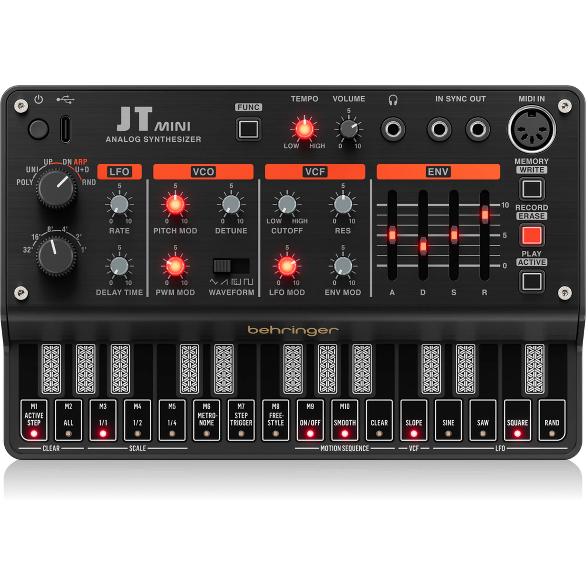 Behringer JT MINI analogue Polyphonic Synthesizer - Image 2