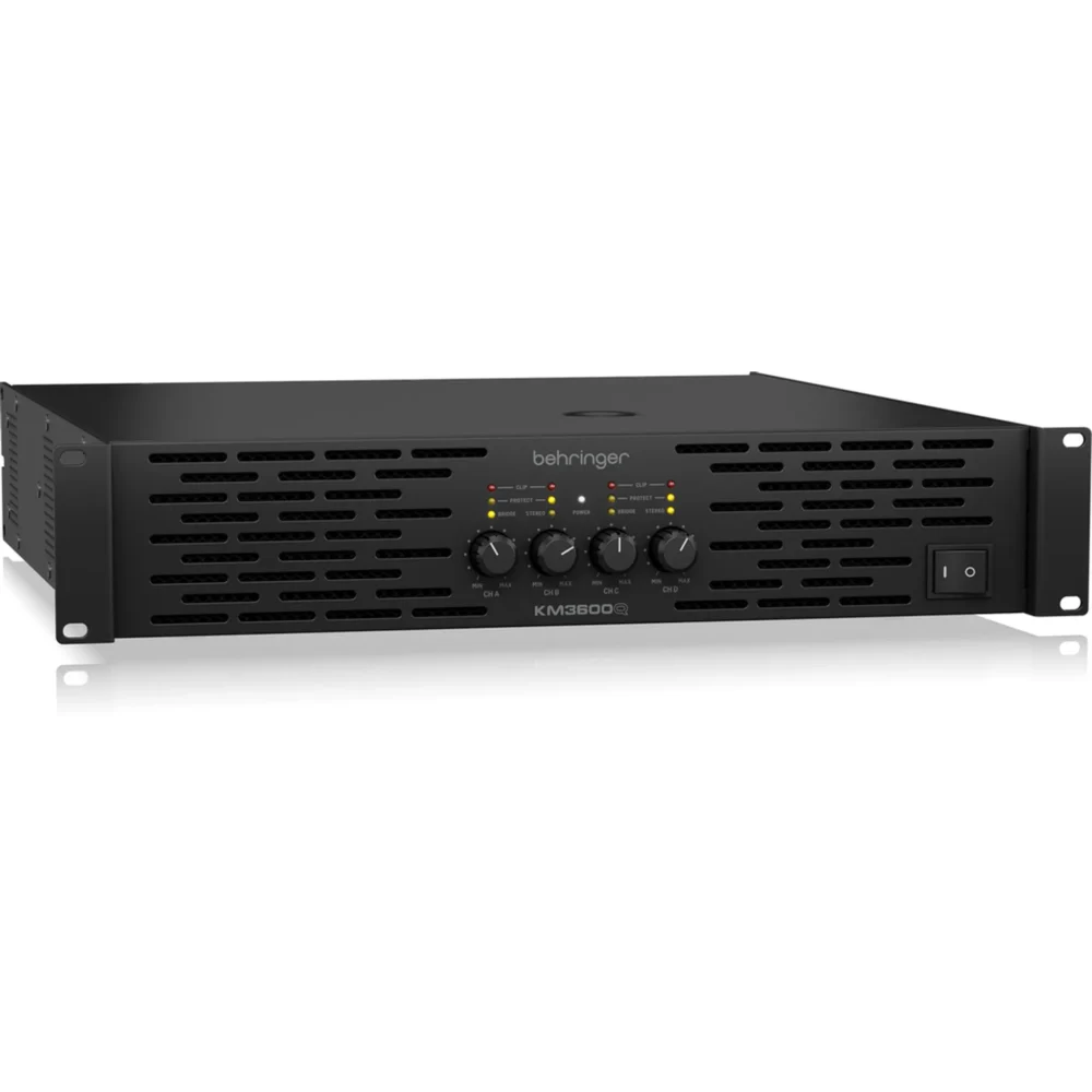 Behringer KM3600Q Professional 4 Channel Amp