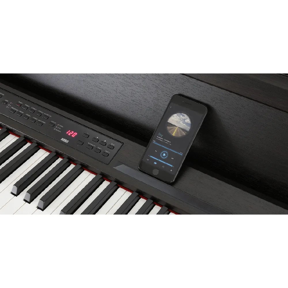 Korg C1 Air 88-Note Digital Piano β White & Black - Image 3