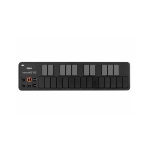 Korg Nanokey 2 Compact Usb Controller Keyboard, 25 Button Key, Black