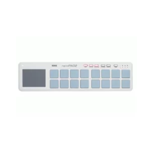 Korg Nanopad 2 Compact Usb Drum Pad Controller, White