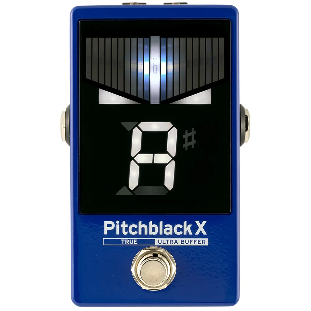 Korg Pitchblack X Chromatic Pedal Tuner | Blue