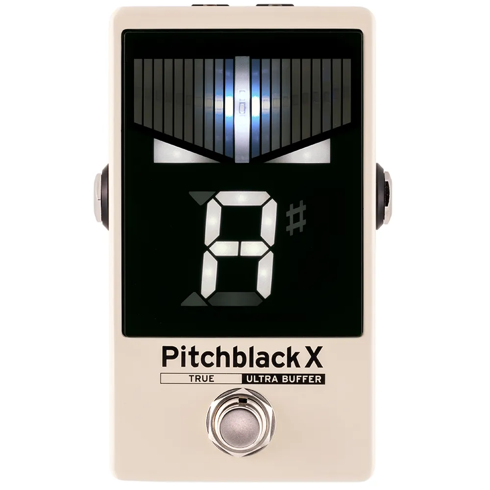 Korg Pitchblack X Chromatic Pedal Tuner | Cream