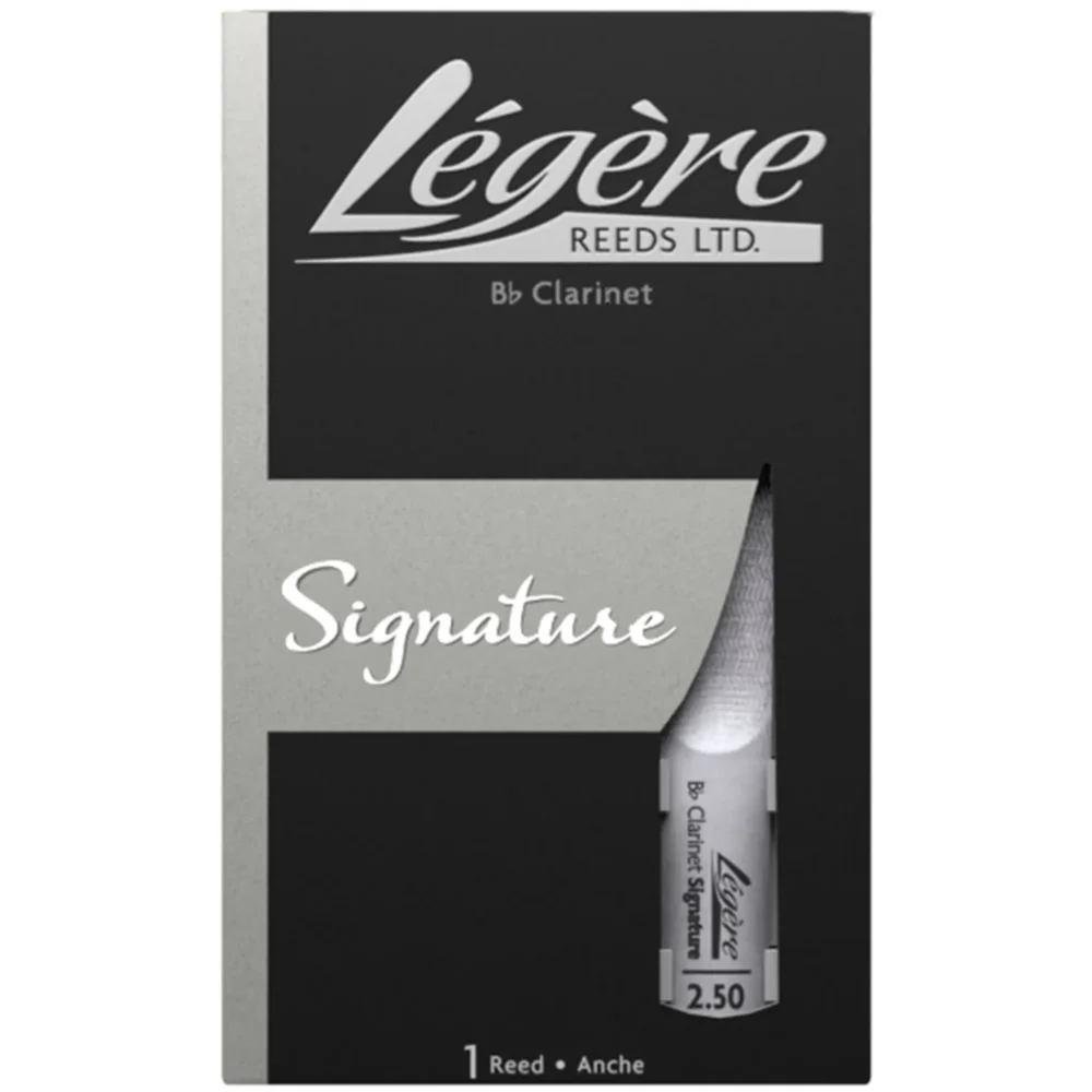 Legere B Flat Clarinet - SIGNATURE - Reed - Grade 2.50