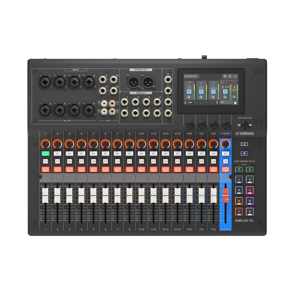 Yamaha MGX16 22-Channel Digital Mixing Console - Black