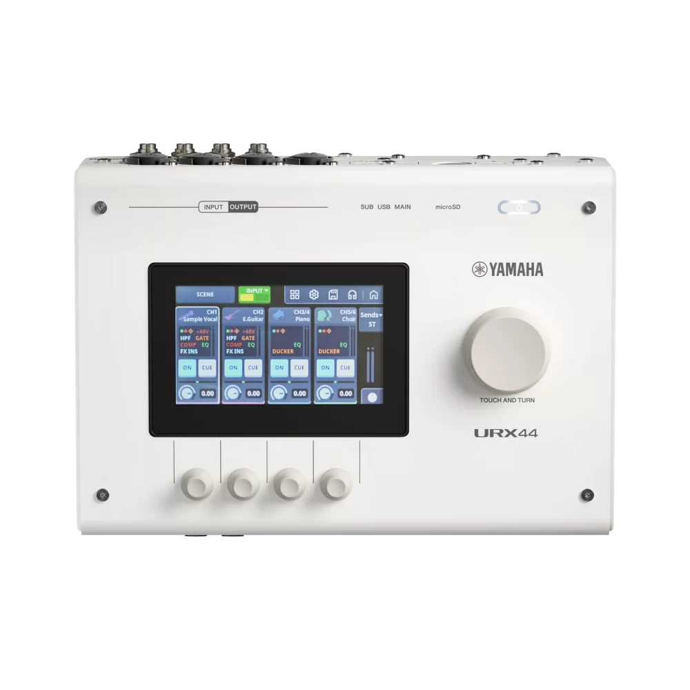Yamaha URX44 USB Audio Interface - White
