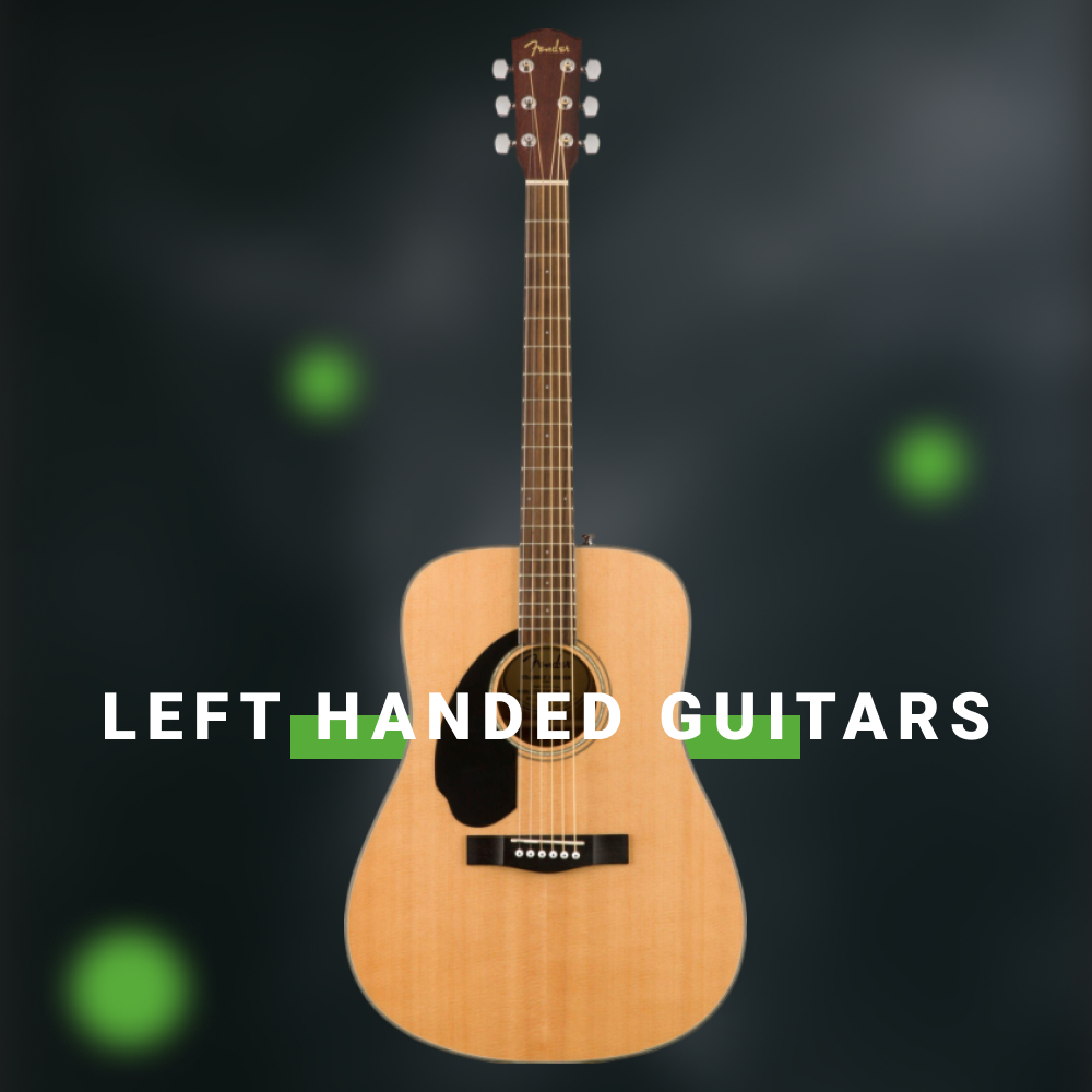 Left Handed Guitars & Basses