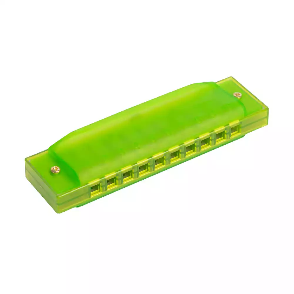 Bryden M80CGN Transparent Harmonica - Green