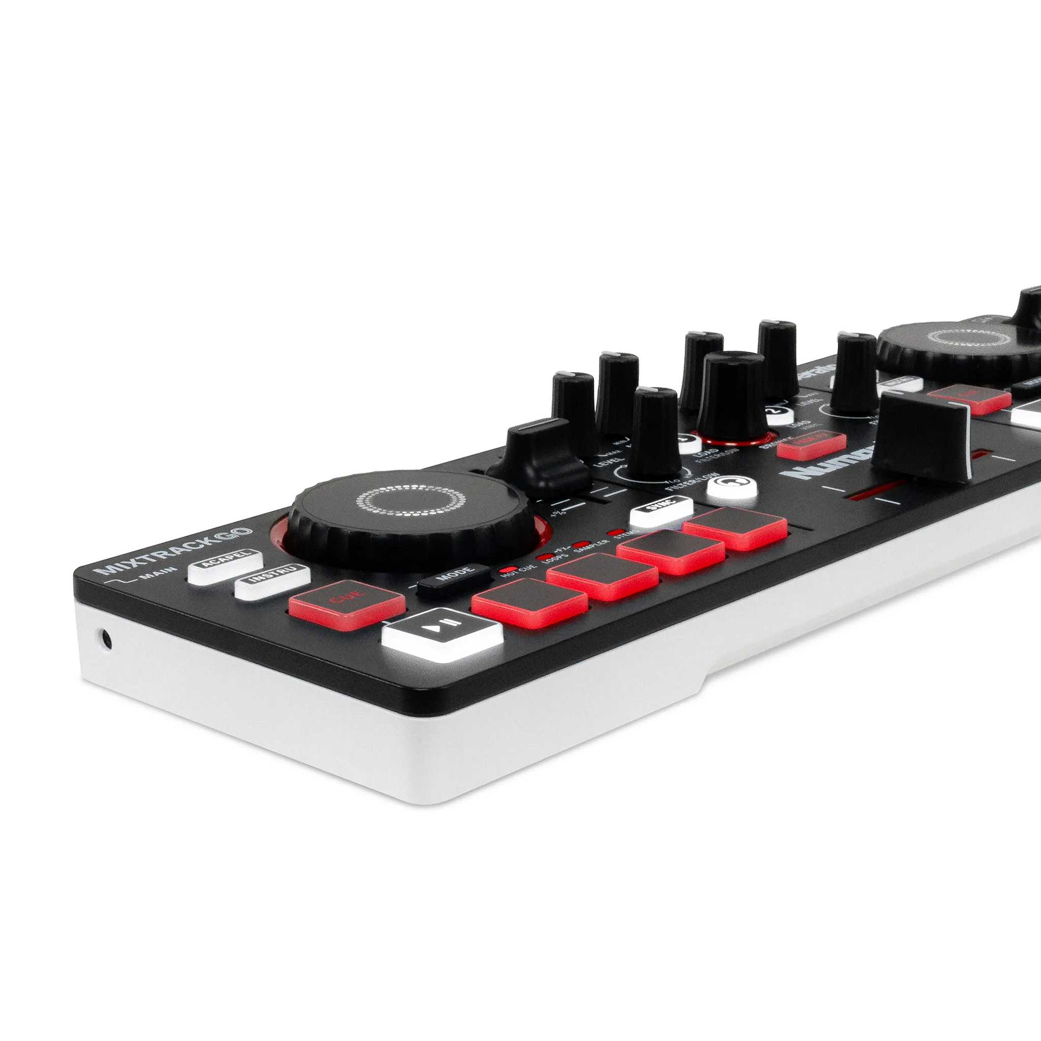 Numark MixTrack Go Pocket 2-Deck DJ Controller with Stems - Image 2