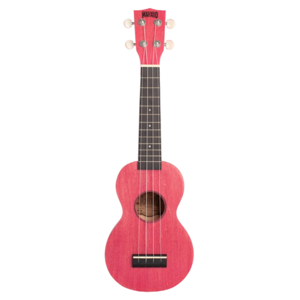 Mahalo Island Series Soprano Ukulele - Coral Pink