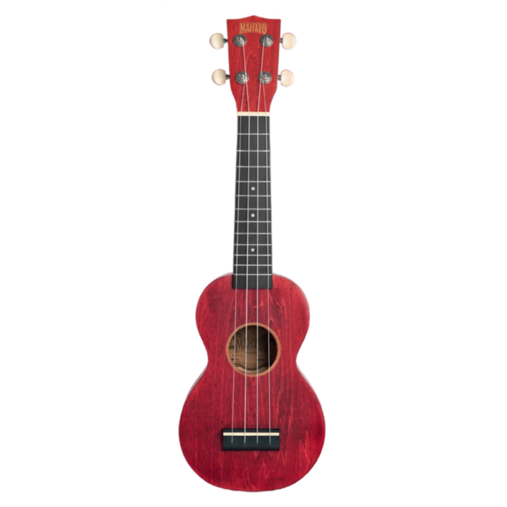 Mahalo Island Series Soprano Ukulele - Cherry Red