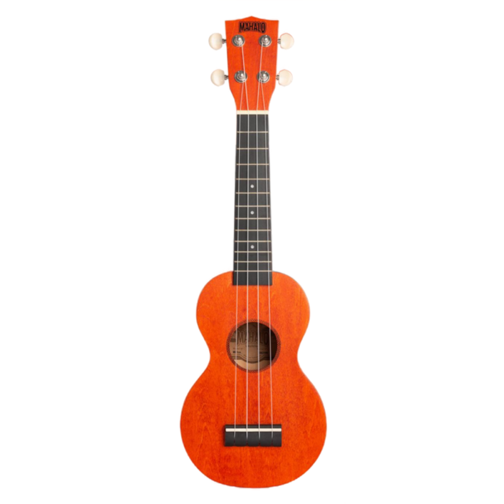 Mahalo Island Series Soprano Ukulele - Orange Sunset