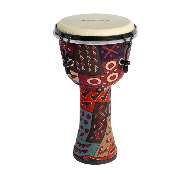 MANO PERCUSSION 8" Wrench Tunable Djembe - Clay Tone Finish
