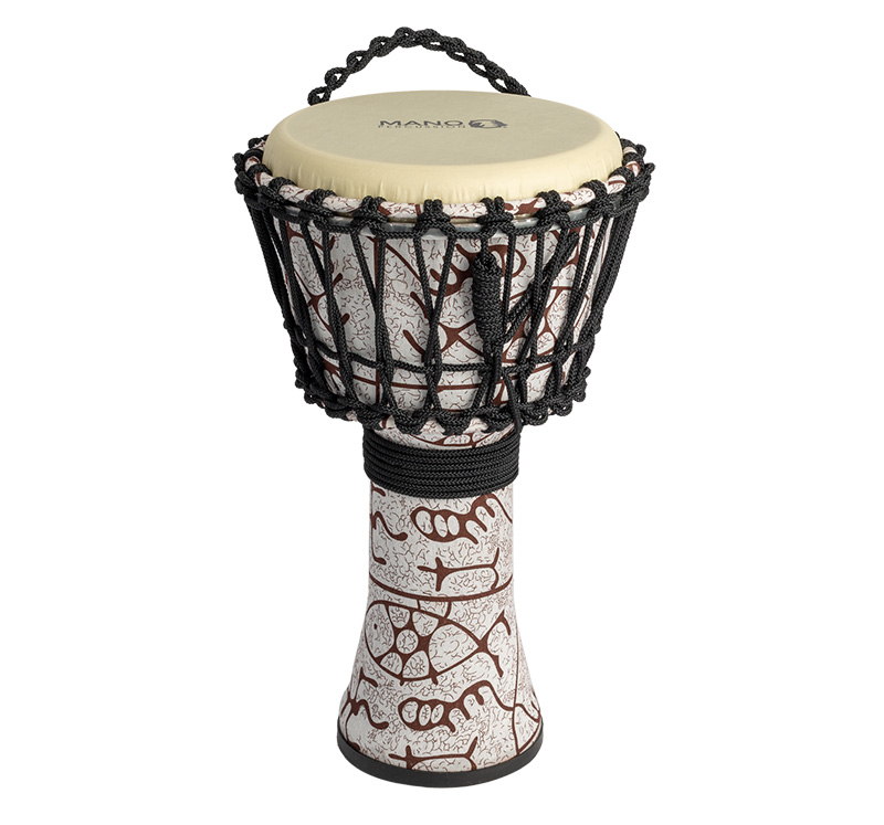 MANO PERCUSSION 8" Wrench Tunable Djembe - Natural Tone Finish