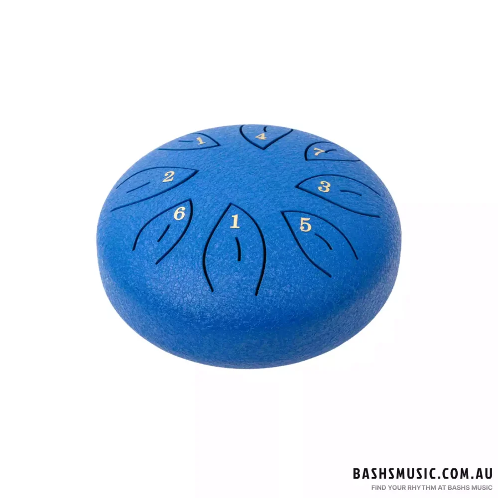 Mano Percussion MPC36BL 6 Inch Tongue Drum - Blue