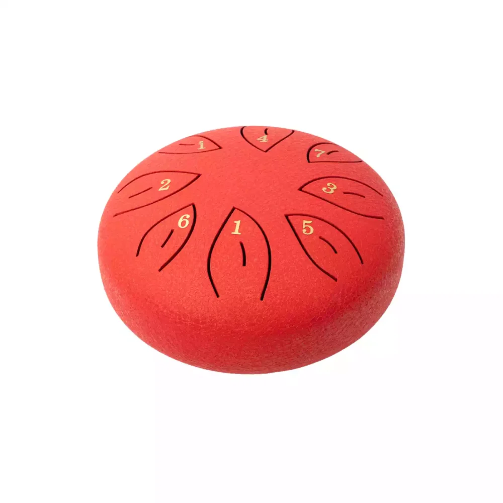 Mano Percussion MPC36RD 6 Inch Tongue Drum - Red